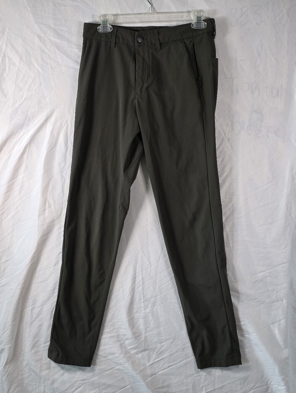 Lululemon Commission Fit Pants Men’s 28 Black ABC Stretch Performance Work
